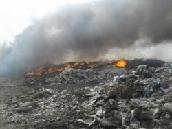 Пожар на свалке в Павлоградском районе - рис. 21