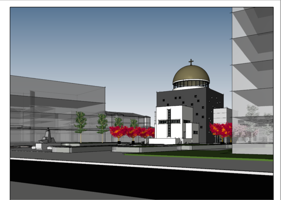 В Днепре планируют построить храм-памятник погибшим воинам АТО: как он будет выглядеть - рис. 2