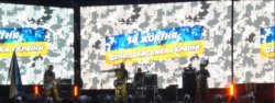 В Днепре провели праздничный концерт и показали световое шоу ко Дню защитника Украины - рис. 1