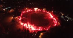 На стадионе Метеор зажгли фаера в честь столетия ФК «Днепр» - рис. 14
