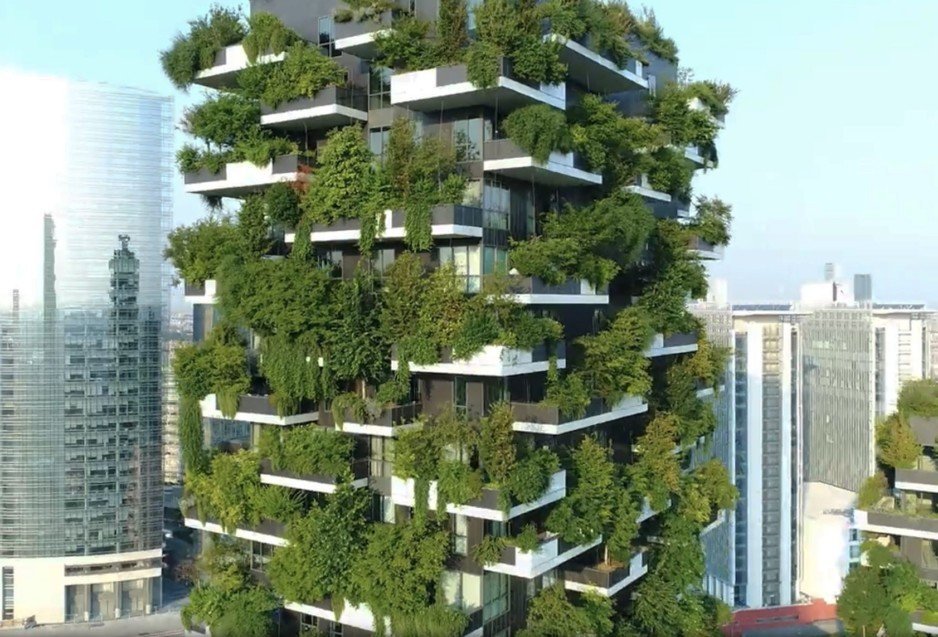 Архитектор из Италии превращает небоскрёбы в «вертикальные леса» - рис. 1