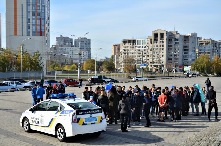 В Днепре прошёл марафон «Бежим вместе с полицией» - рис. 1
