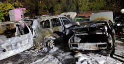 В Днепре спасатели ликвидировали возгорание двух автомобилей - рис. 13