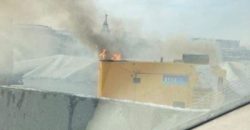 На Новом мосту в Днепре у строителей загорелась техника - рис. 6