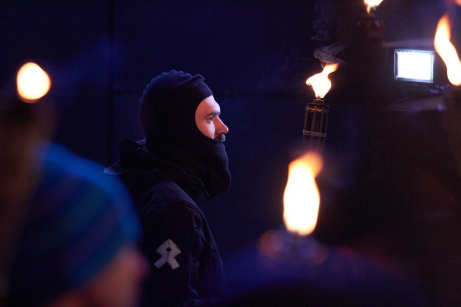 В Днепре прошёл факельный марш в честь дня рождения Степана Бандеры - рис. 7