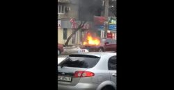 В Днепре на проспекте Гагарина вспыхнул автомобиль - рис. 10