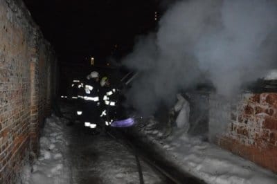 В Днепре 7 часов горел подвал: спасено два человека В Днепре 7 часов горел подвал: спасено два человека