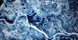 В NASA показали, как выглядит Днепр из космоса - рис. 4