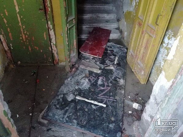 В Кривом Роге жители создали мост, чтобы обойти фекалии - рис. 2