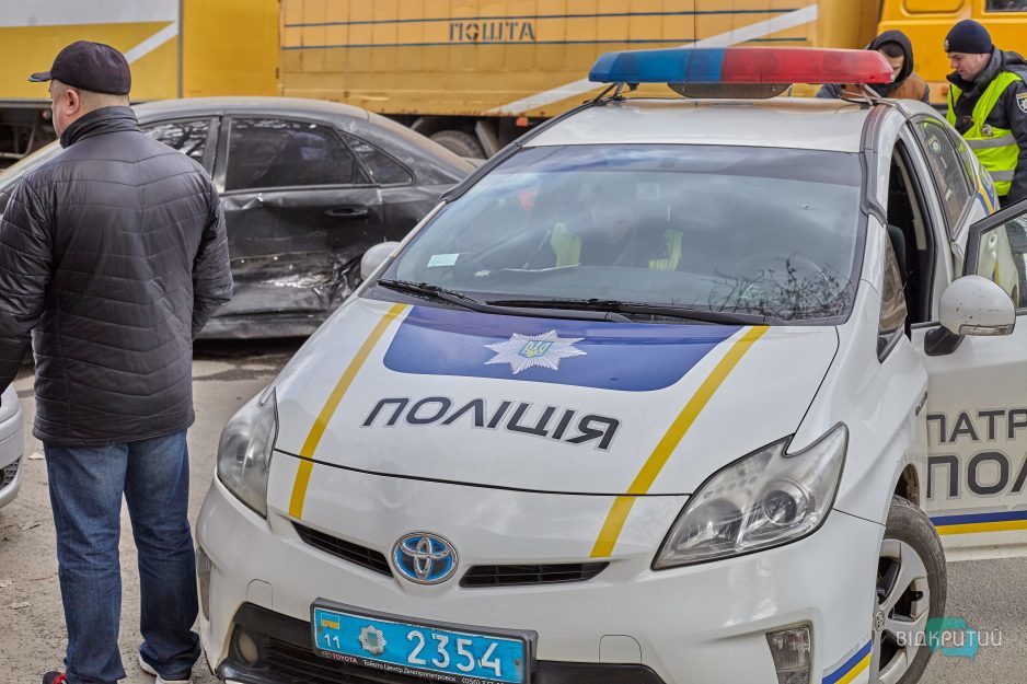 ДТП в центре Днепра: водитель Hyundai протаранила Chevrolet - рис. 5