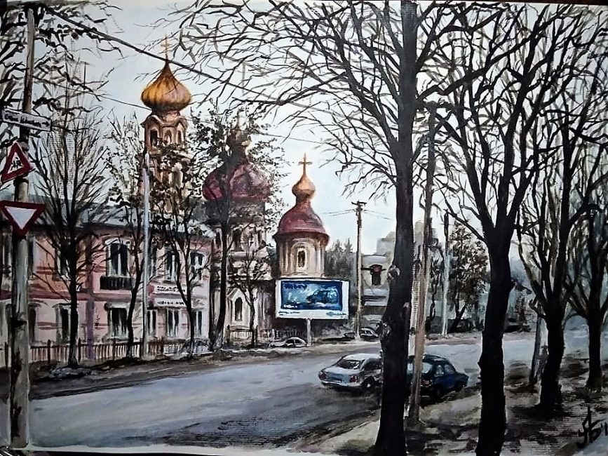 Лужи и грязь Днепра без прикрас: картины города от Алексея Бутенко - рис. 2