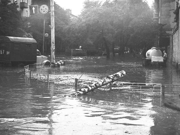 Исторические заметки Днепра: наводнение 1977-го года - рис. 1