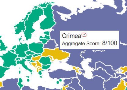 Свободы и демократии Украины оцениваются в 60 баллов: международный рейтинг - рис. 8