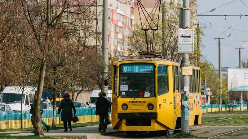28 февраля: график изменения трамвайных маршрутов в Днепре - рис. 1
