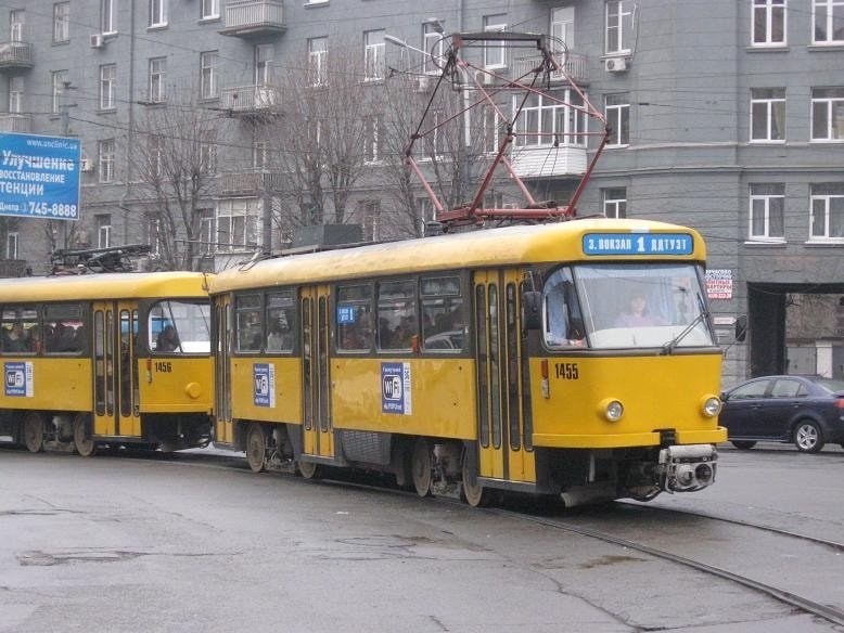 В Днепре трамваи № 1 и № 5 изменят маршрут движения - рис. 1