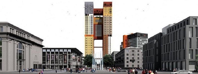 Построят ли в центре Днепра 50-этажный небоскреб «Брама» - рис. 1
