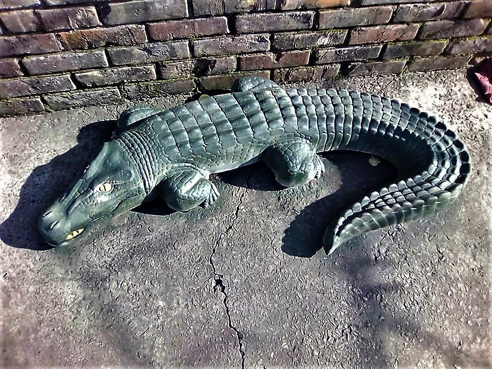 В Никополе с детской площадки украли крокодила и черепаху - рис. 1