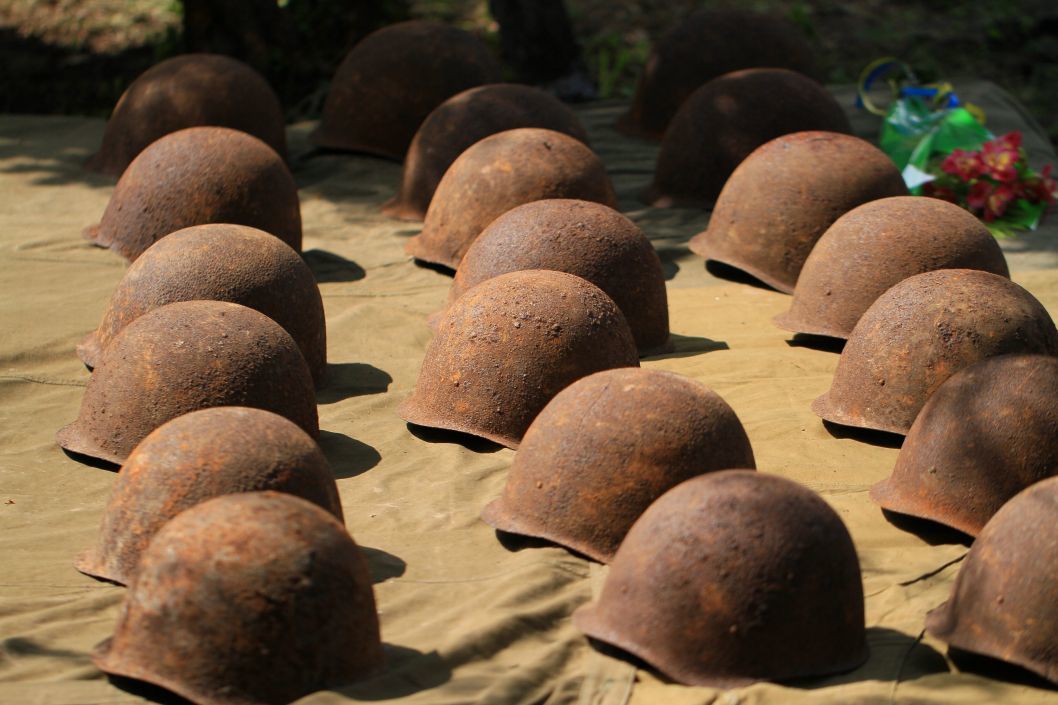В Днепропетровской области захоронили воинов Второй мировой - рис. 4