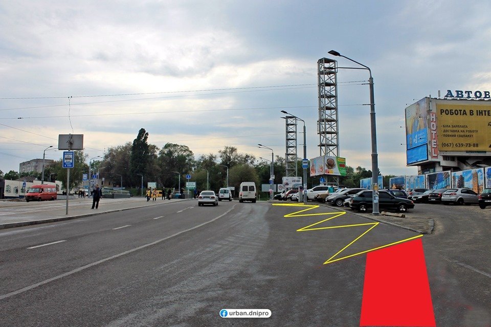 Урбанисты Днепра предложили свой вариант улучшения велополос в городе - рис. 1