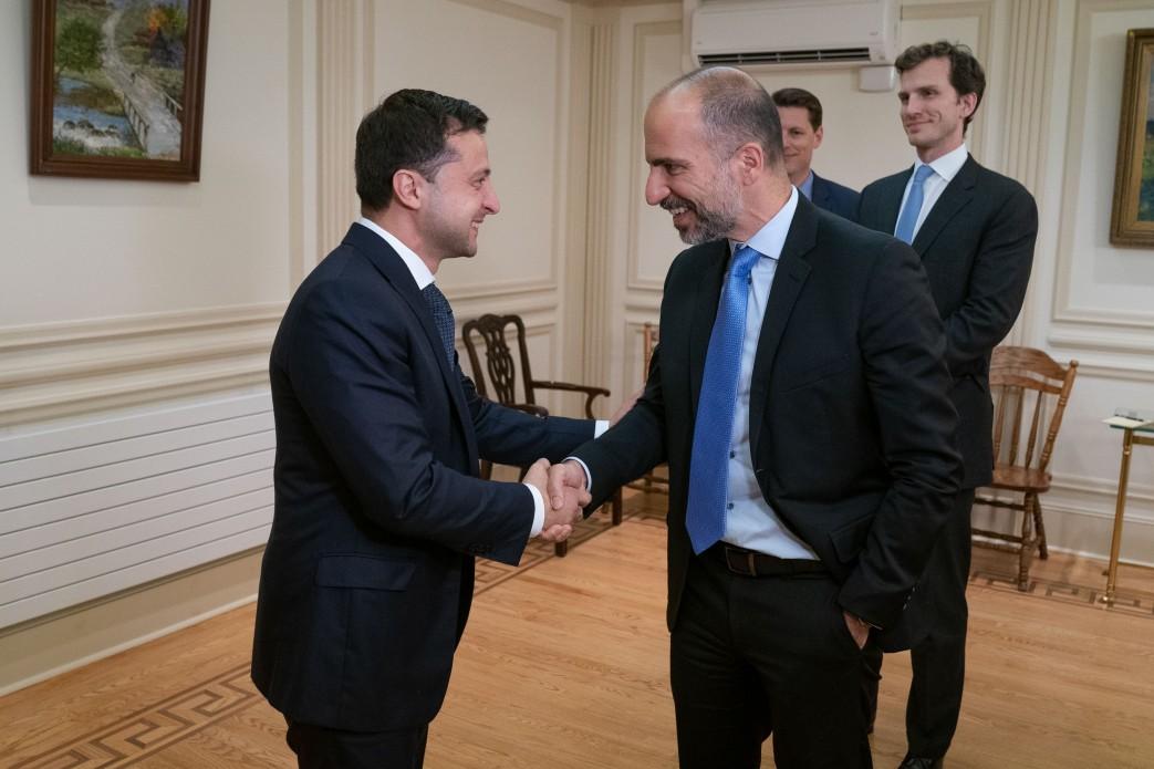 Зеленский обсудил деятельность Uber в Украине с исполнительным директором компании - рис. 1