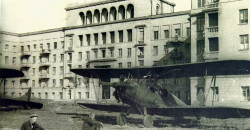 В районі сучасного проспекту Мазепи існував аеродром - рис. 14