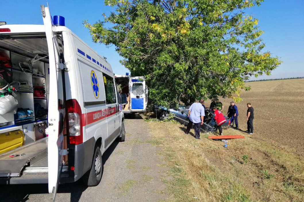 В Днепропетровской области автомобиль врезался в дерево: есть пострадавшие - рис. 3
