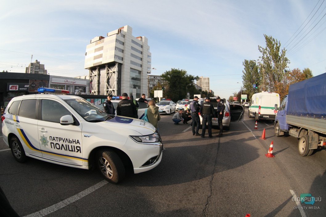 В Днепре на Набережной Победы шесть экипажей полиции преследовали водителя - рис. 6