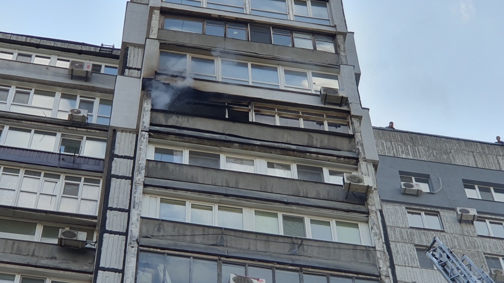 В Днепре на улице Вернадского дважды загорелась квартира - рис. 1