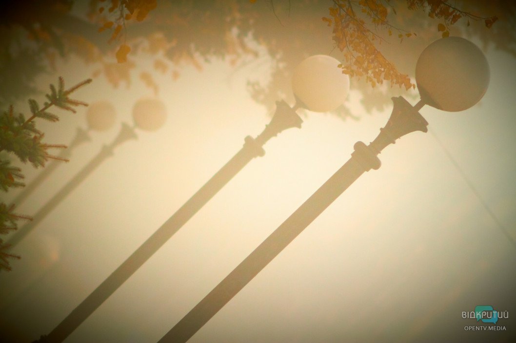 Сквер Героев в туманной дымке: фото - рис. 16