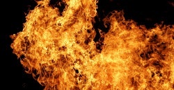 В Днепропетровской области пожарные вытащили мужчину из горящего дома - рис. 13
