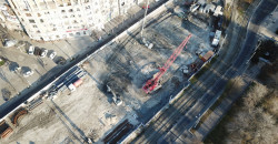 Как строят метро в Днепре: свежие фото с дрона - рис. 11