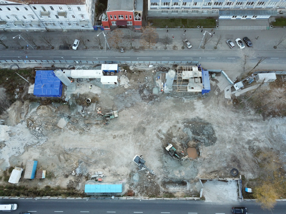 Как строят метро в Днепре: свежие фото с дрона - рис. 3