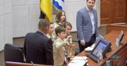 В Днепре скауты с Вифлеемским огнем заняли место Филатова - рис. 3