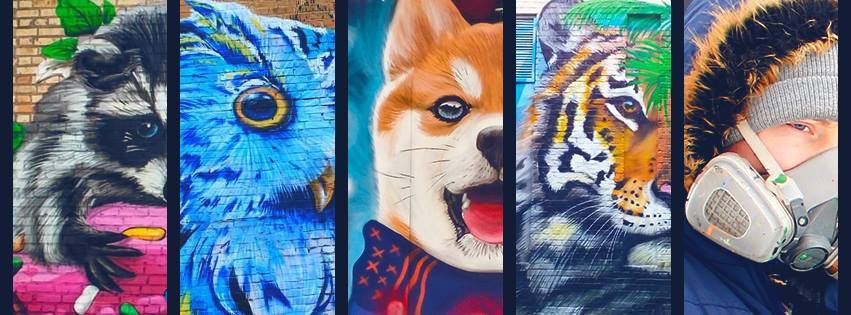 Символ 2020 на Набережной Днепра: Белая Крыса "поселилась" на мурале (ФОТО) - рис. 4