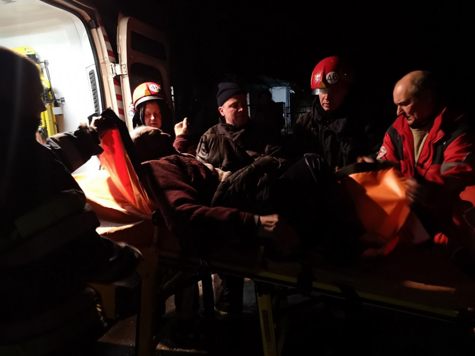 Мужчина был доставлен в больницу