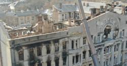 Чтоб не рухнул: сгоревший дом в Одессе укрепят каркасом - рис. 21
