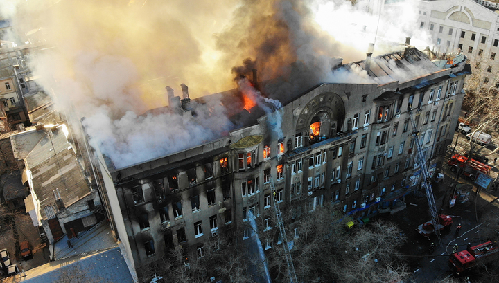 Может обрушиться: что ждет сгоревший дом Асвадурова в Одессе - рис. 1