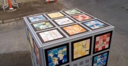 Кубик-великан: в Днепре появился новый арт-объект (ФОТО) - рис. 1