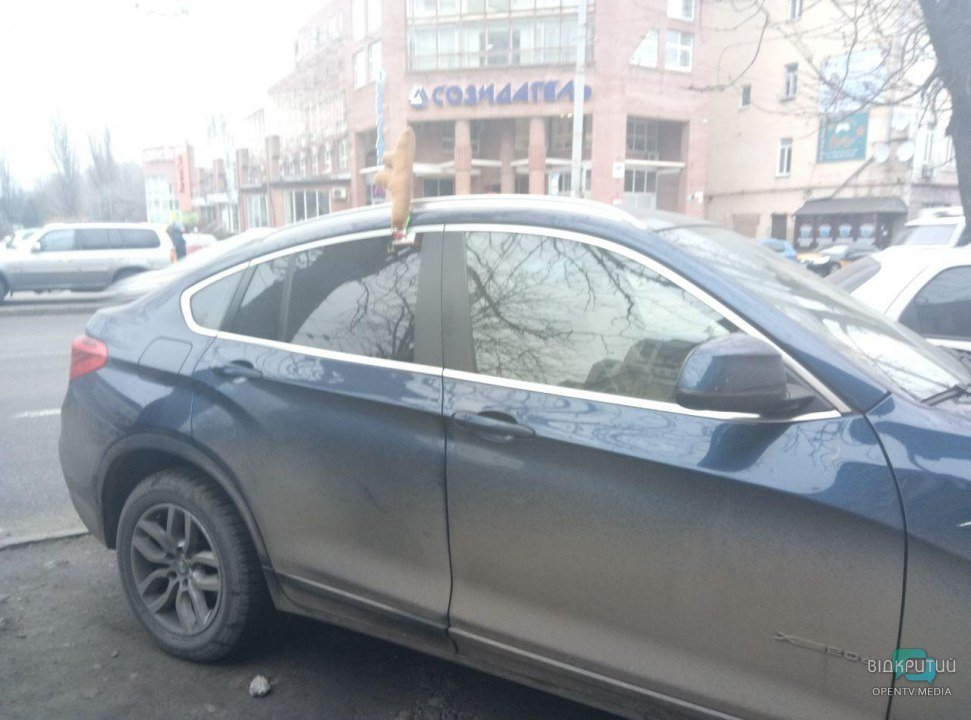 Рогатый BMW: в Днепре появилась машина-олень (ФОТО) - рис. 2