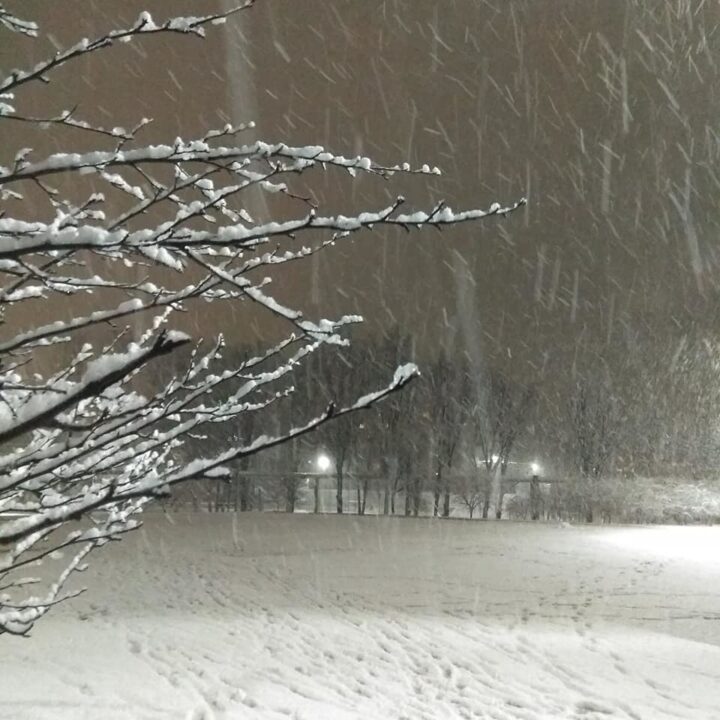 Метель и много-много снега: вечерний Днепр накрыла непогода (ФОТО, ВИДЕО) - рис. 28