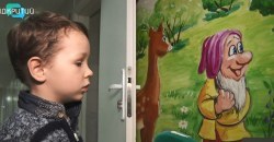 ВІДЕО: Художниця розмальовує коридори дитячих лікарень Дніпра сюжетами з мультиків - рис. 1