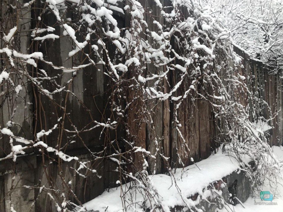 Снег кружится: как выглядит утренний Днепр сегодня во время снегопада (ФОТО, ВИДЕО) - рис. 10