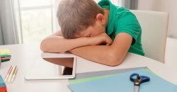 Школьник на карантине