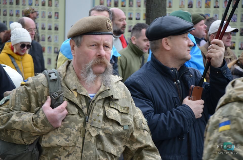Як у Києві пройшов марш Добровольців (ФОТОРЕПОРТАЖ) - рис. 8