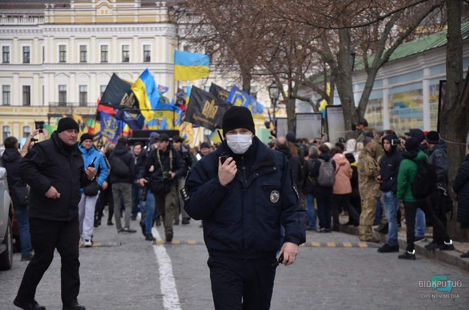 Як у Києві пройшов марш Добровольців (ФОТОРЕПОРТАЖ) - рис. 10