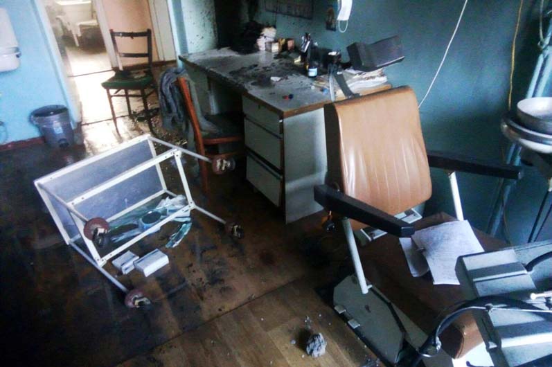 Под Днепром горел стоматологический кабинет в больнице