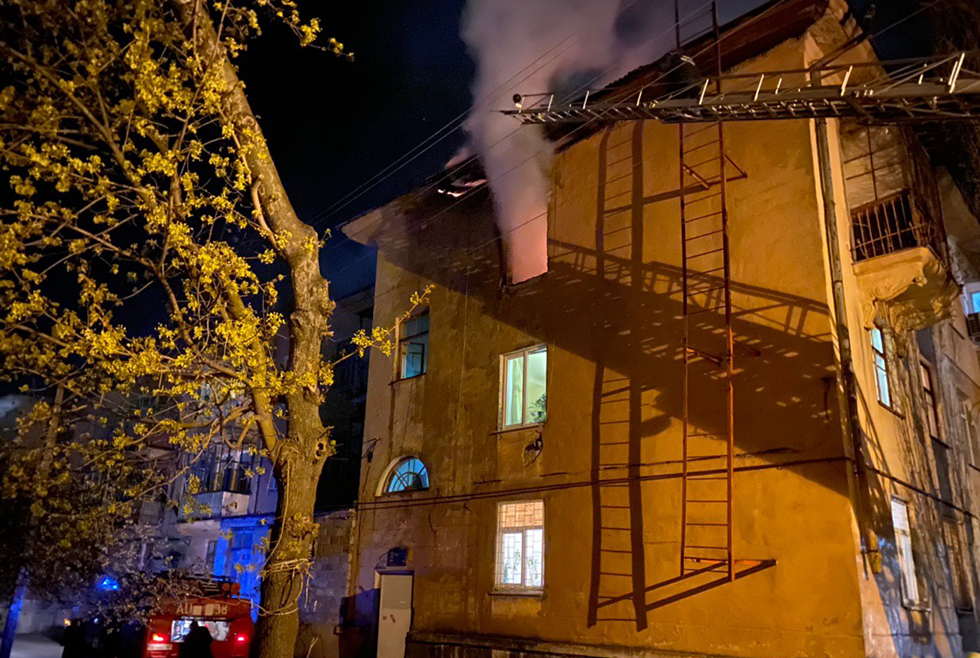 Под Днепром из-за пожара погиб 66-летний мужчина