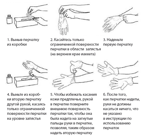 МОЗ: Как правильно носить маску и перчатки - рис. 3