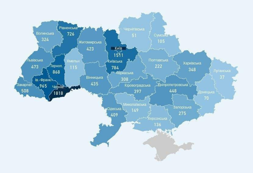 Новые цифры: в Украине за сутки зафиксировали 502 случая коронавируса - рис. 1