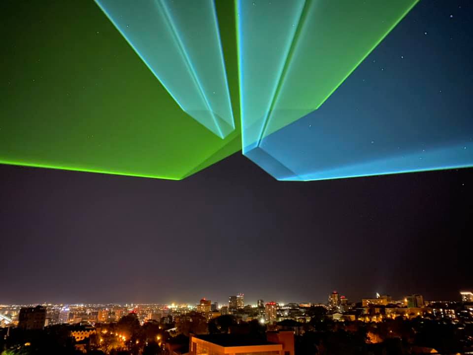 Будет видно на весь город: в Днепре пройдет лазерное шоу